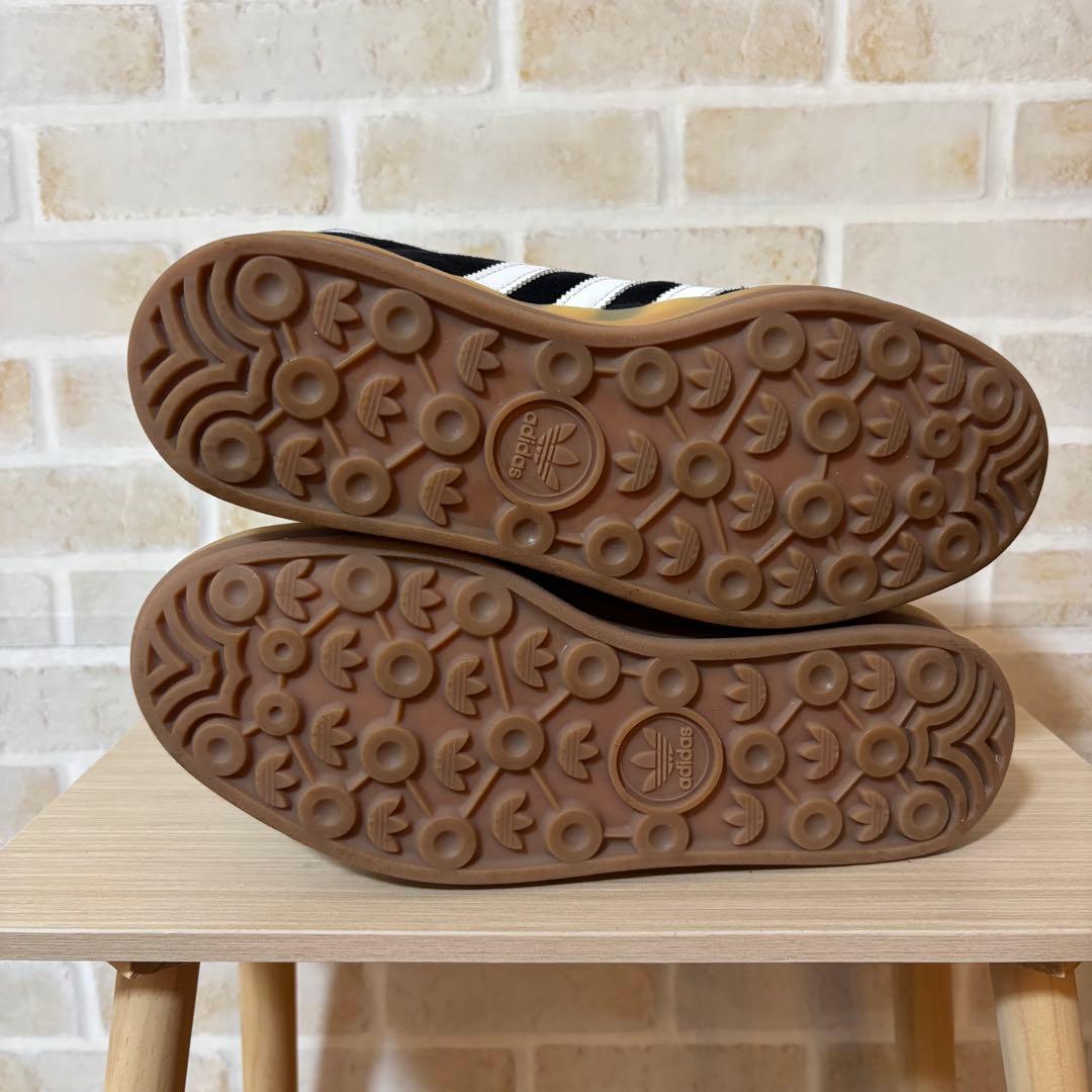 ガゼルボールド / Gazelle Bold / ブラック×ホワイト/24cm