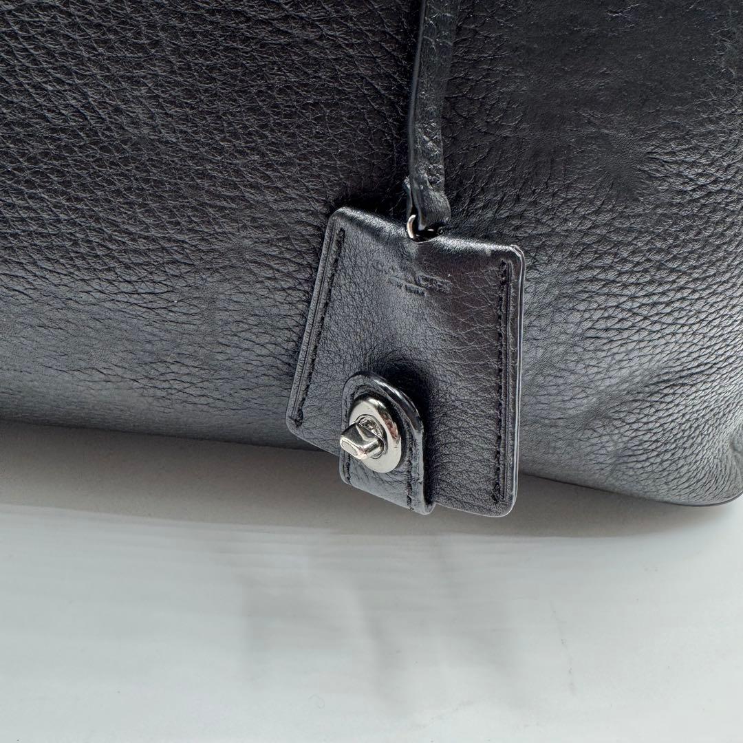 極美品✨コーチ ボストンバッグ 2way ターンロック 旅行 レザー ブラック