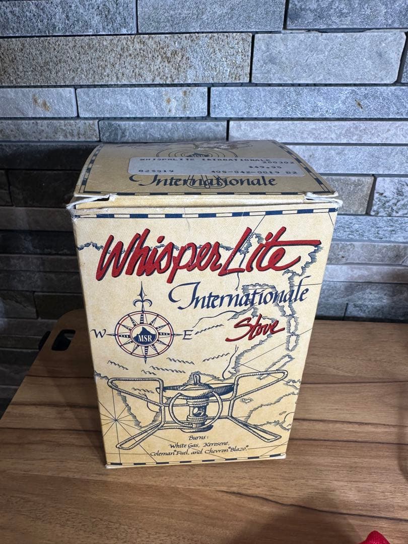 未使用⭐︎初代 MSR Whisperlite International