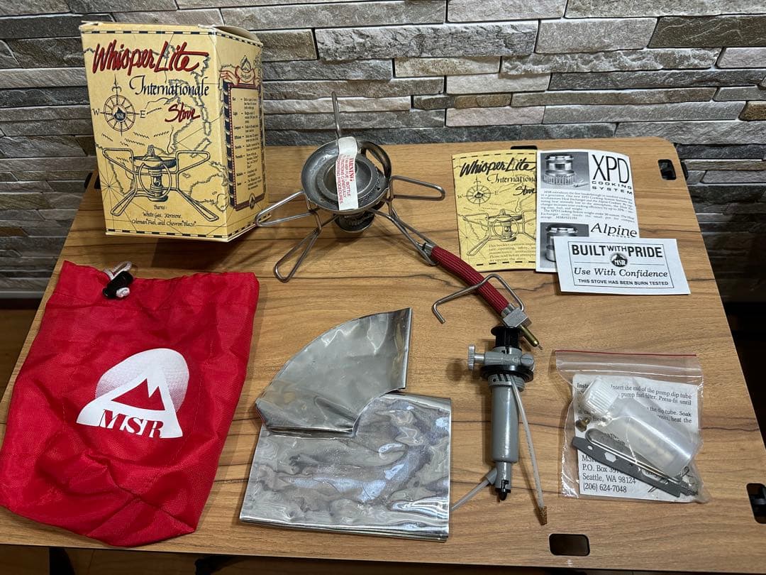 未使用⭐︎初代 MSR Whisperlite International