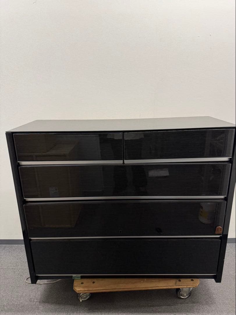 木製タンス　引き出し　洋服収納　小物入れ付き