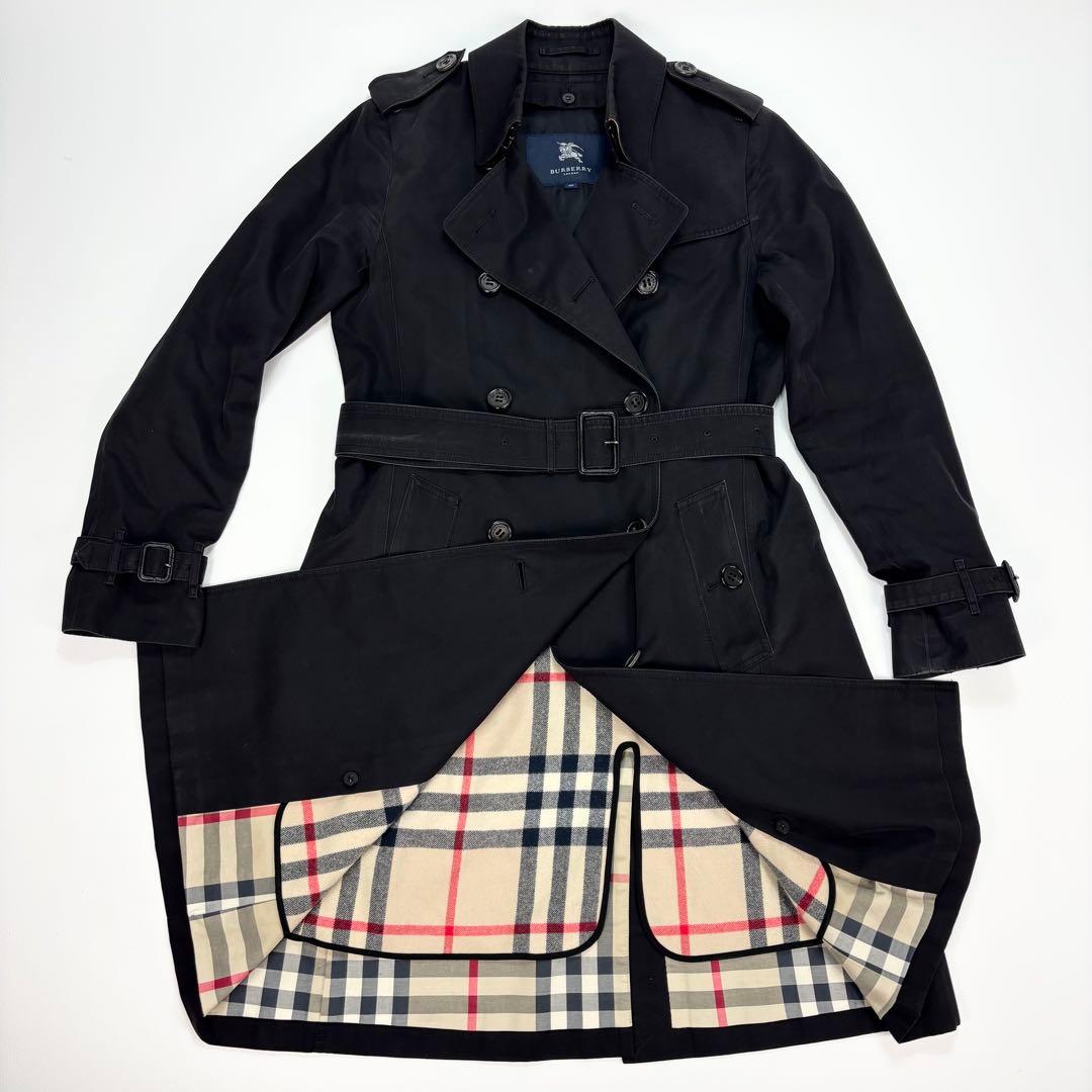 BURBERRY トレンチコート メガチェック ライナー ロング丈 大きいサイズ