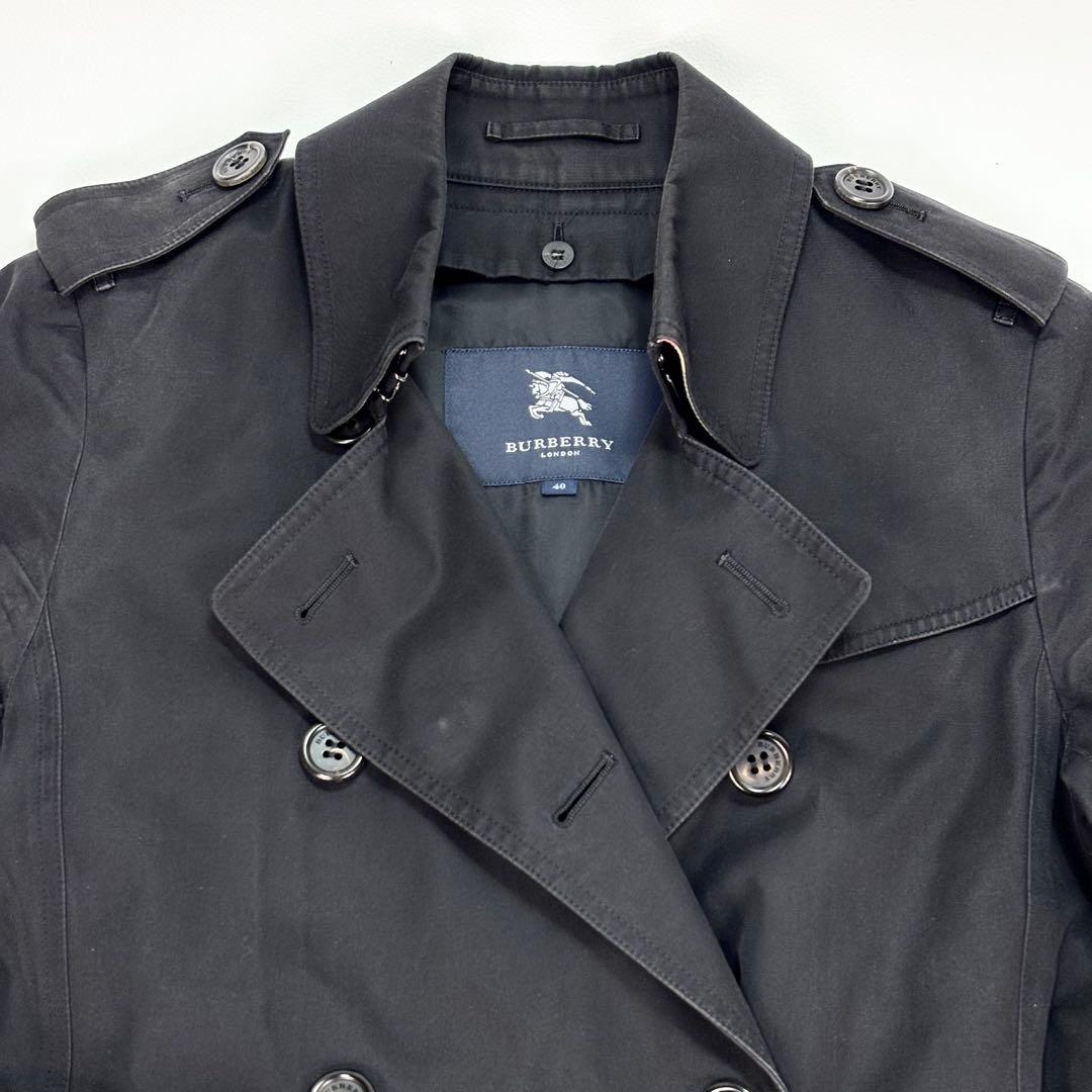 BURBERRY トレンチコート メガチェック ライナー ロング丈 大きいサイズ