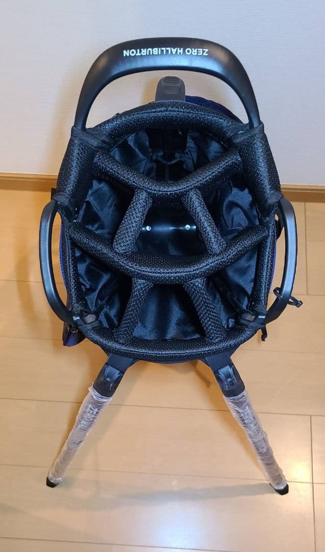 ZERO HALLIBURTON キャディバッグ ネイビースタンド