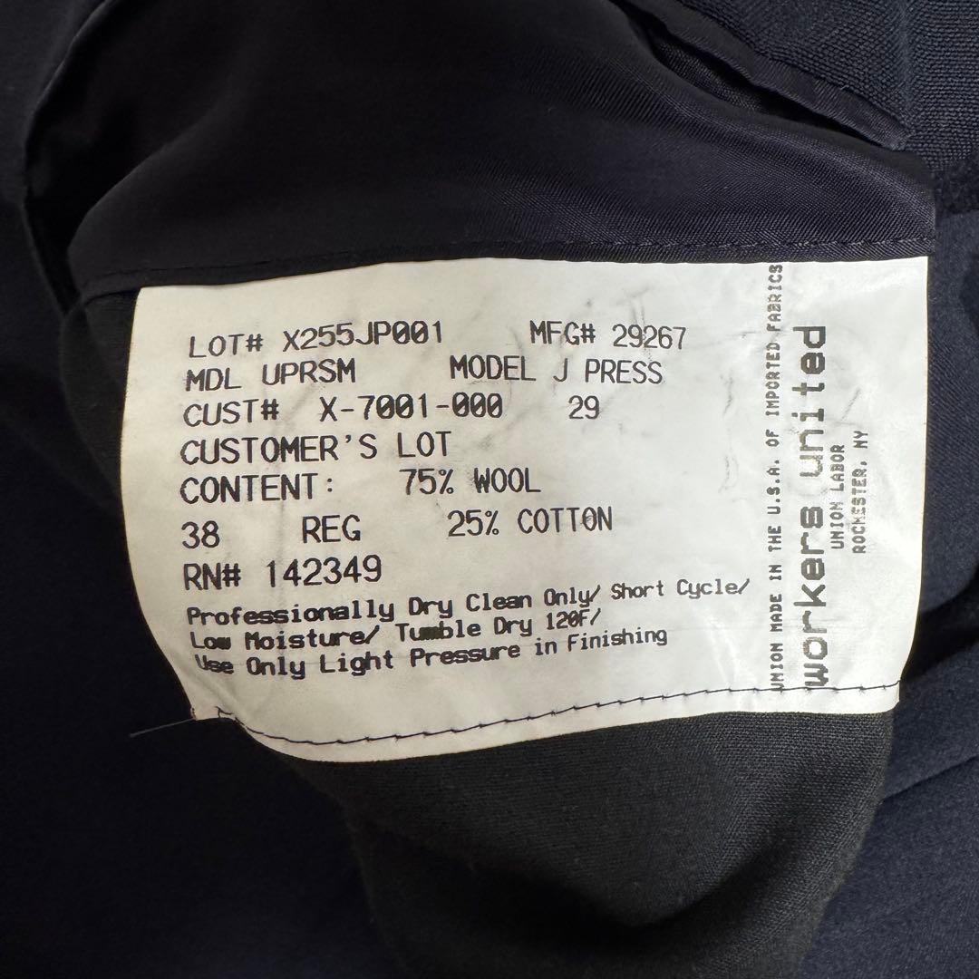 J.PRESS x CIOTA 紺ブレザー 金ボタン ネイビー 38