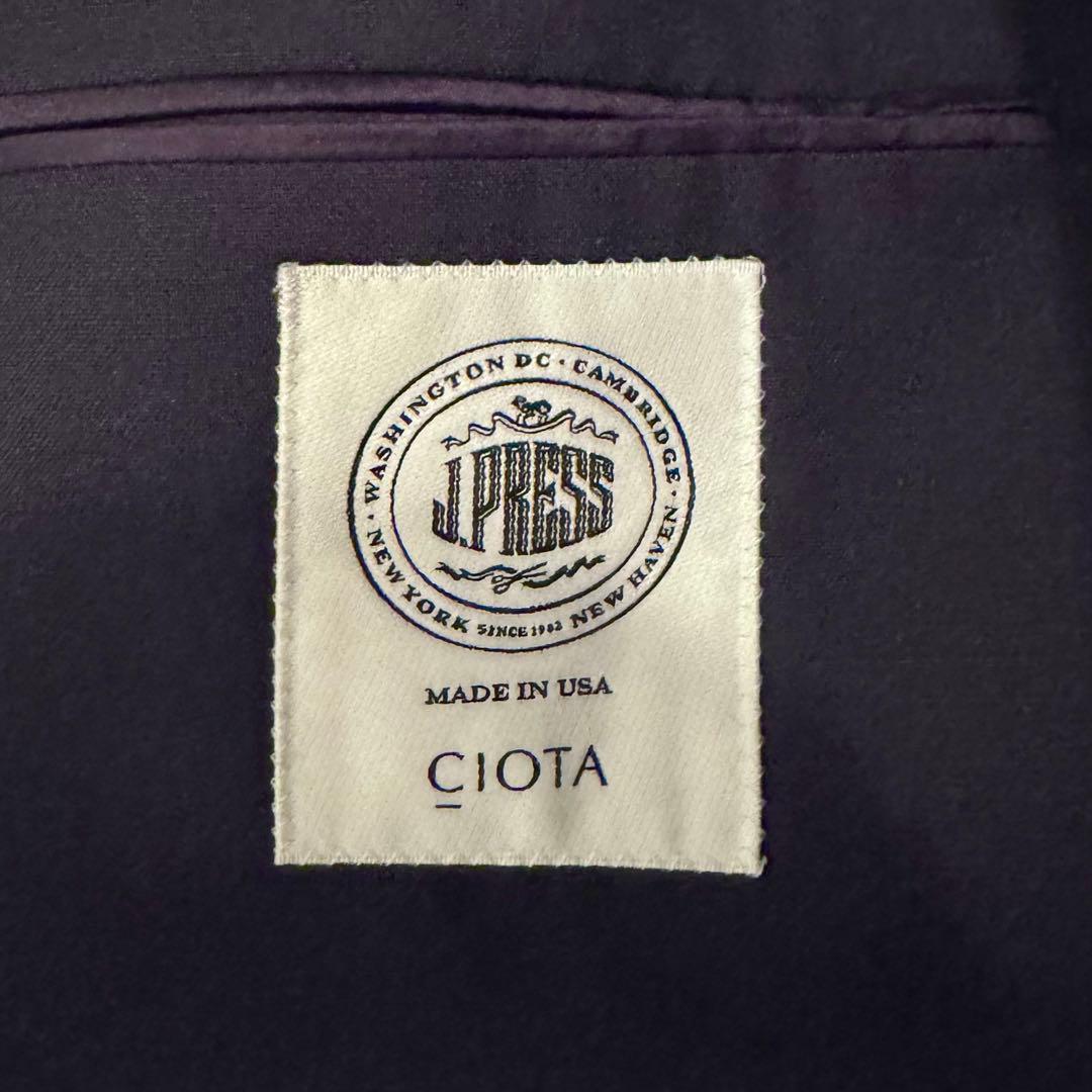 J.PRESS x CIOTA 紺ブレザー 金ボタン ネイビー 38