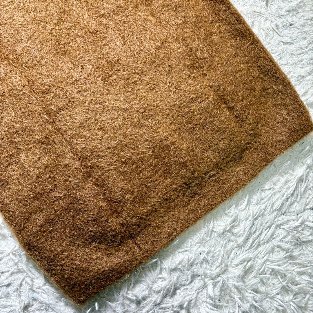 【極美品】unfil stretch superkid mohair vest