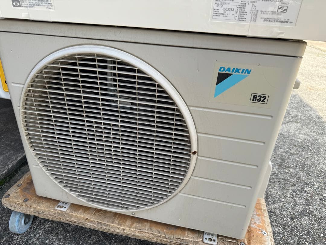 室外機も込 6畳用 ダイキン エアコン クーラー 2.2kw DAIKIN22
