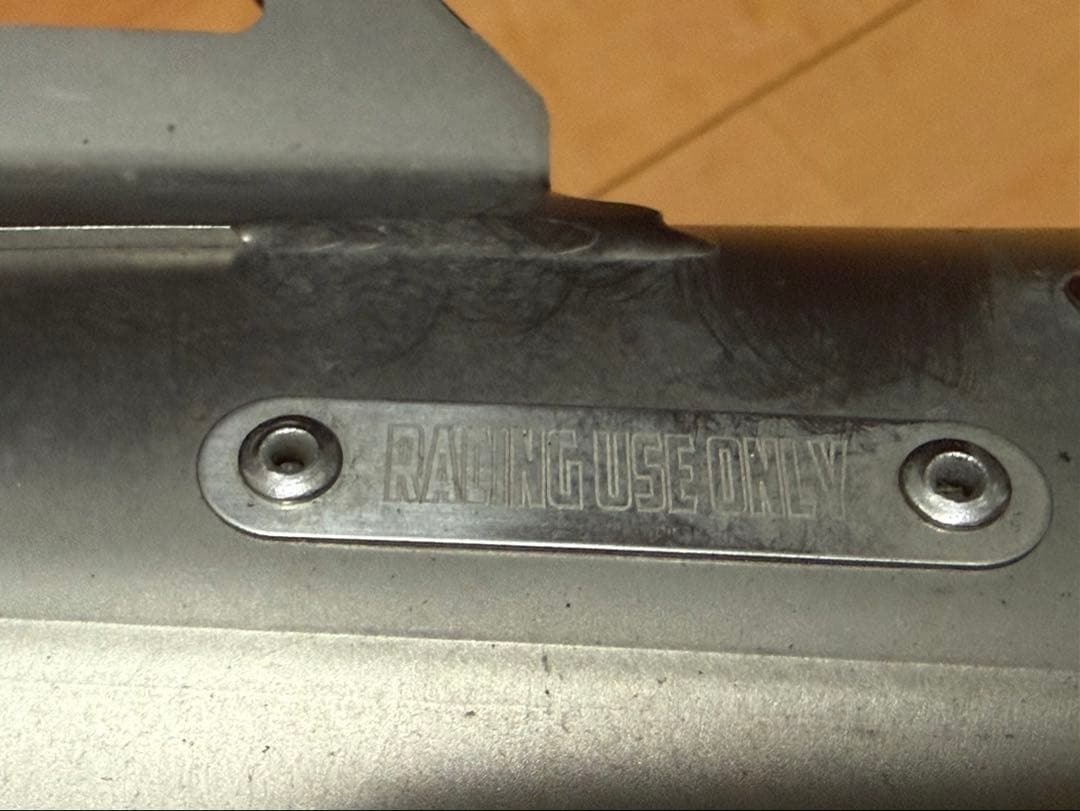 中古 2024年式S1000RR用アクラポビッチ チタンサイレンサー