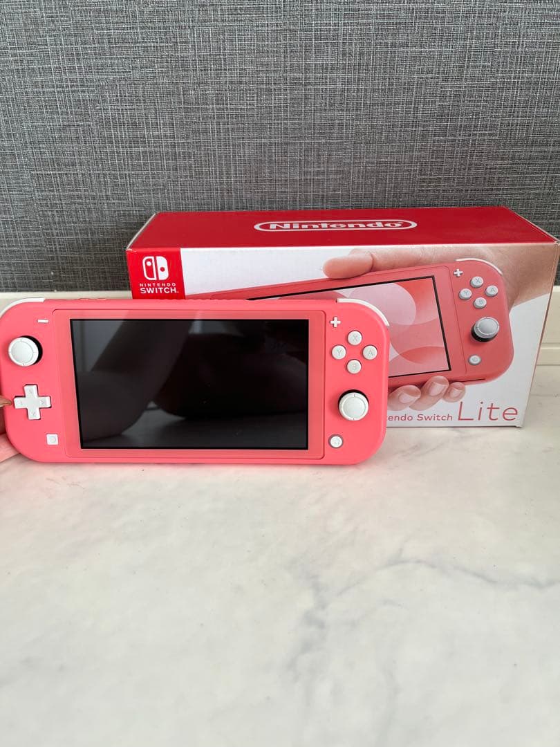 【さつき】Nintendo Switch Lite ピンク 箱付き