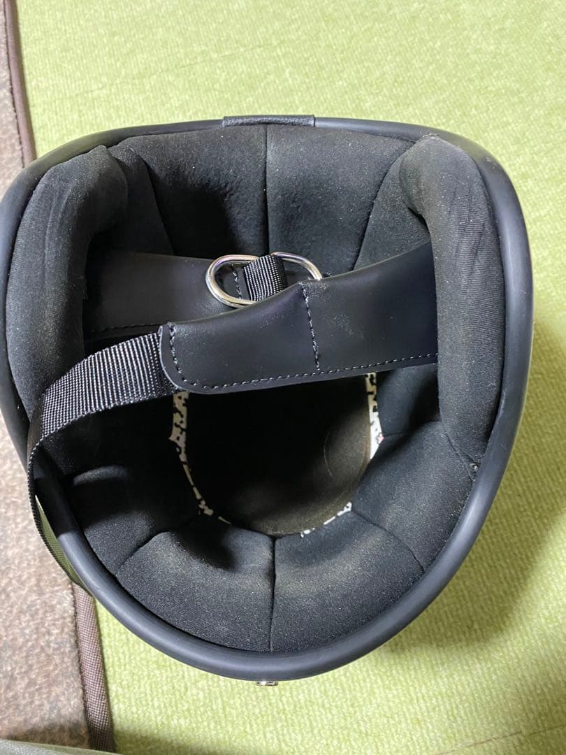 【人気カラー】BUCO ブッコ アイボリーブラックジェットヘルメット Lサイズ