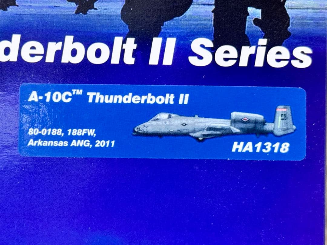 ホビーマスター A-10A サンダーボルトII“アーカンソー-ANG” 1/72
