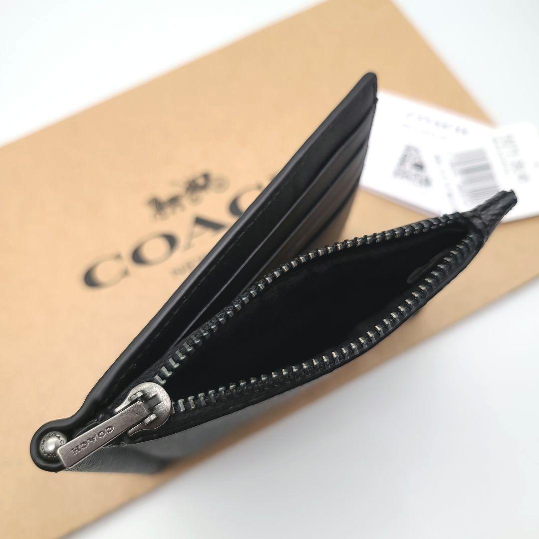 新品　COACH　コーチ　マネークリップ　折り財布