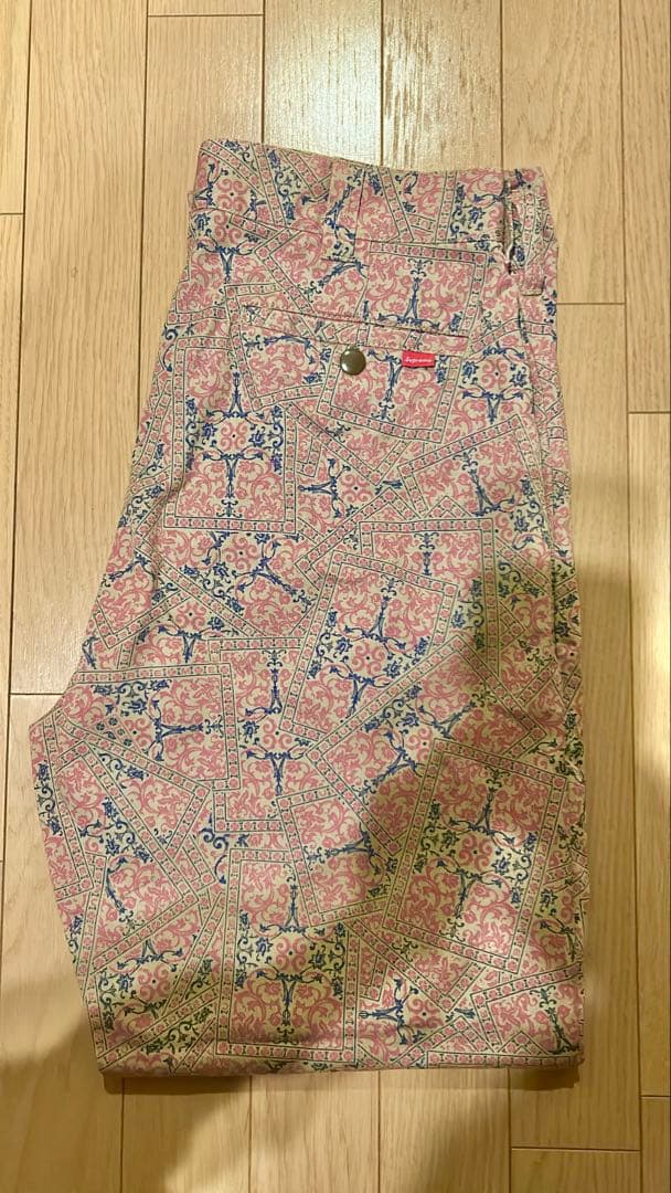 Supreme ワークパンツ 新古品・レア！