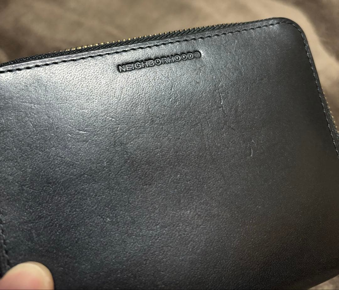 22AW NEIGHBORHOOD PORTER 財布 ウォレット 黒