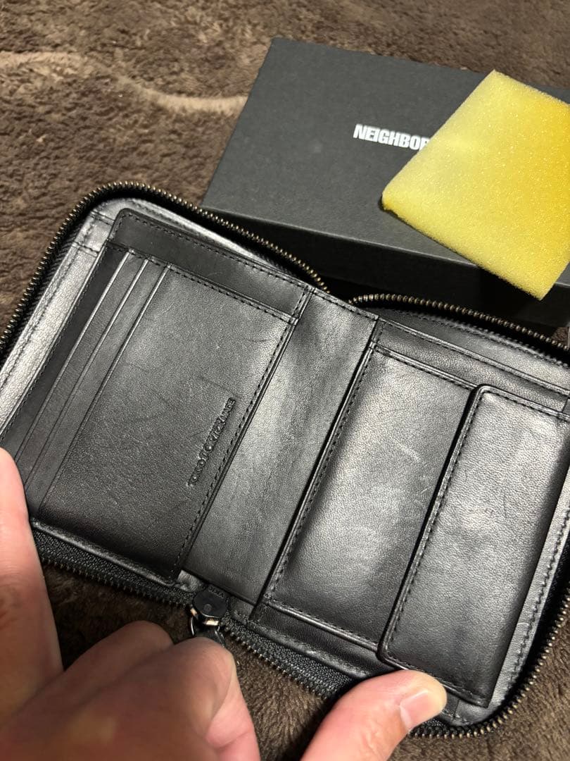 22AW NEIGHBORHOOD PORTER 財布 ウォレット 黒