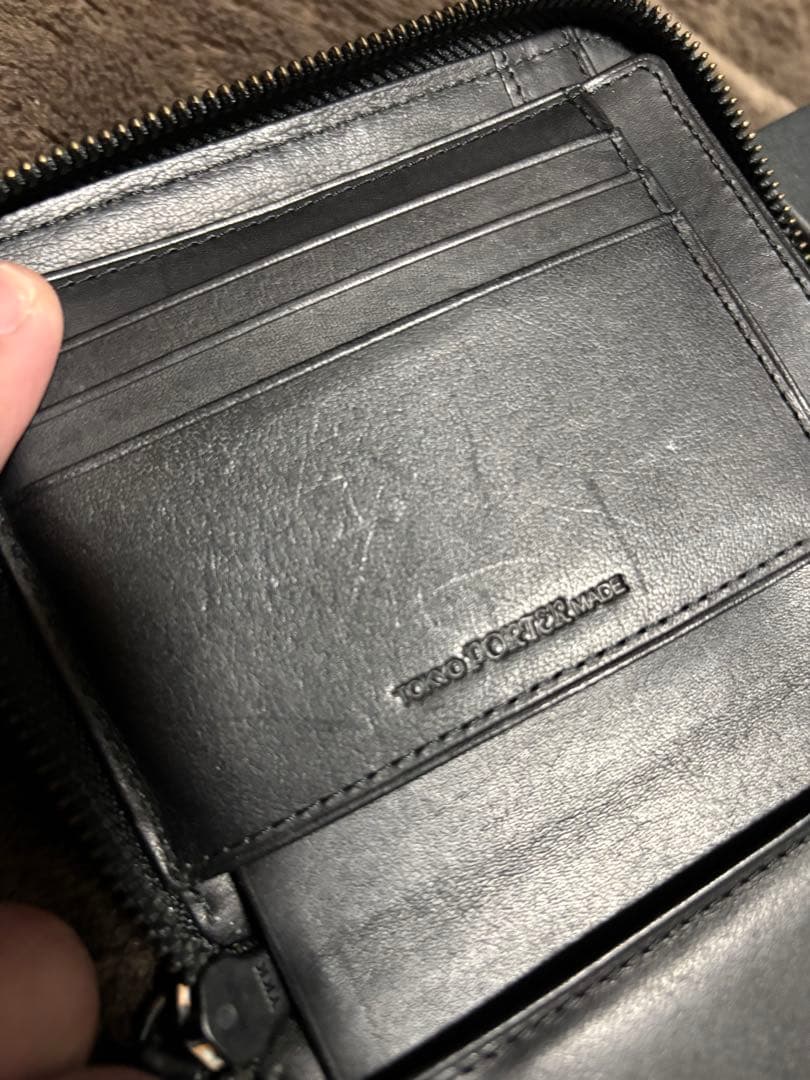 22AW NEIGHBORHOOD PORTER 財布 ウォレット 黒