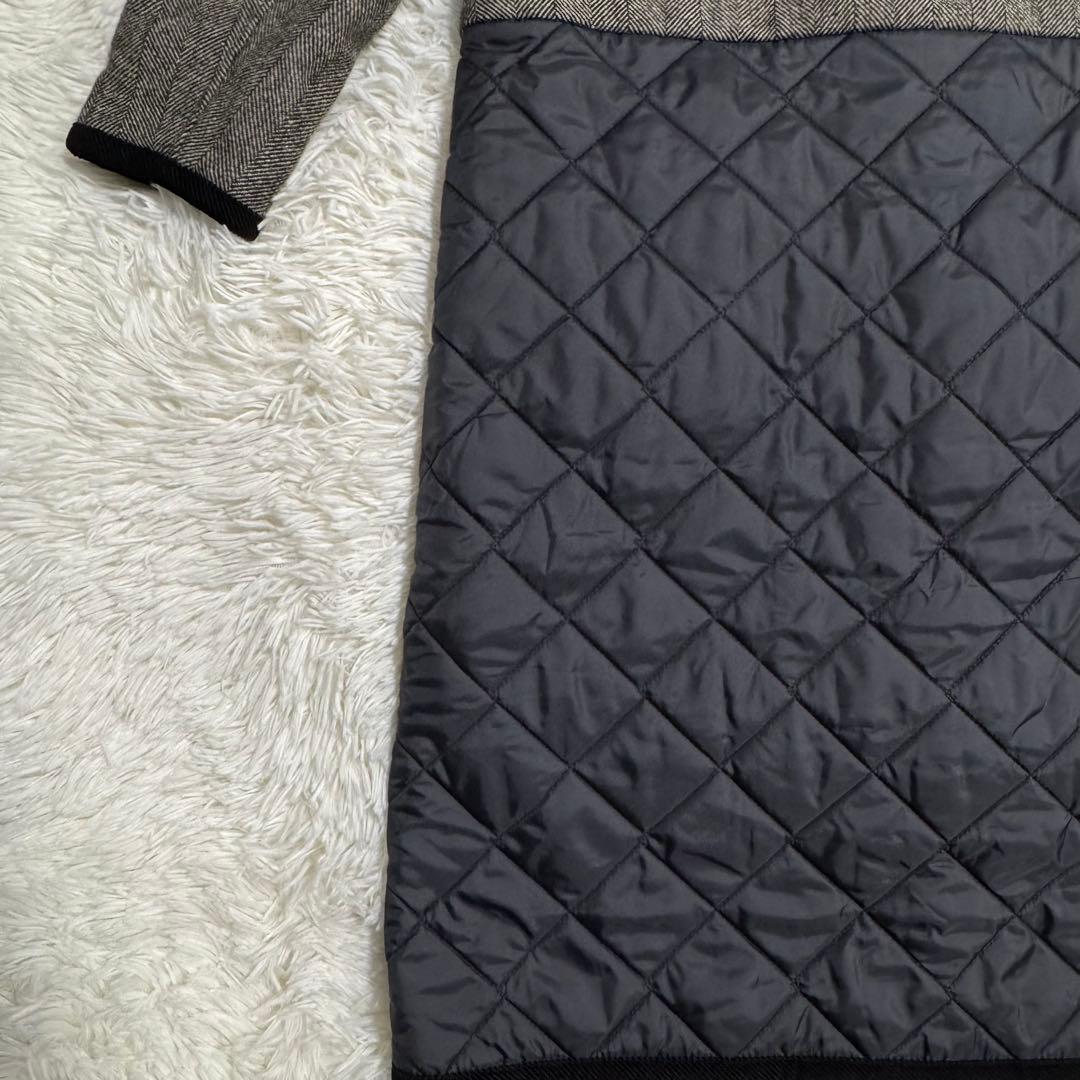 ブリティッシュメイド 別注 ラベンハム ケルトバーグ ファー 切替 コート