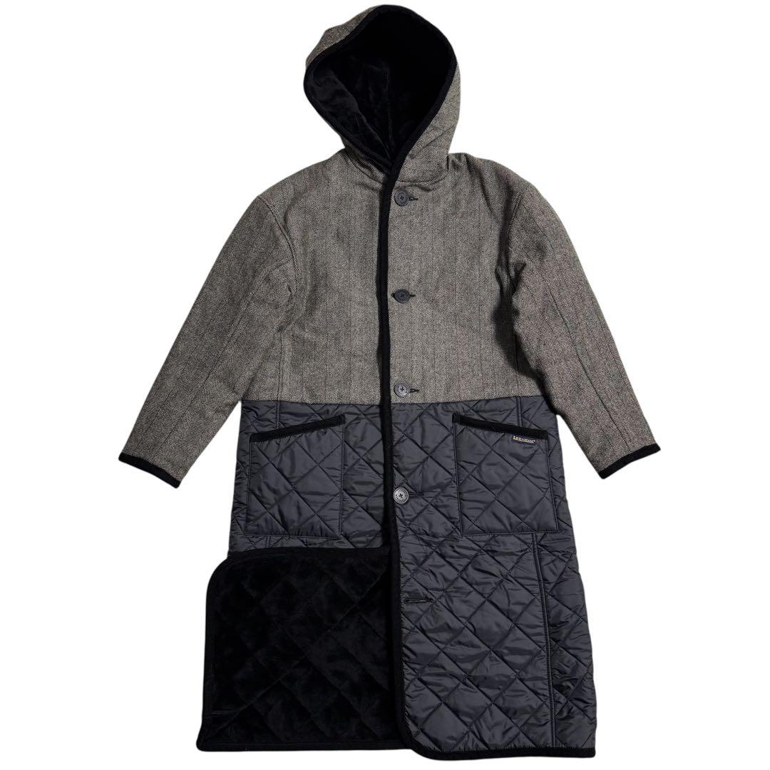 ブリティッシュメイド 別注 ラベンハム ケルトバーグ ファー 切替 コート