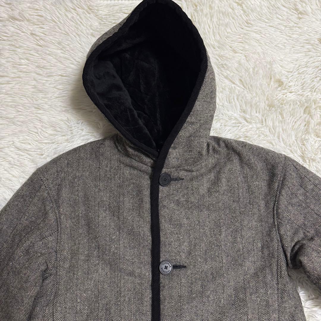 ブリティッシュメイド 別注 ラベンハム ケルトバーグ ファー 切替 コート