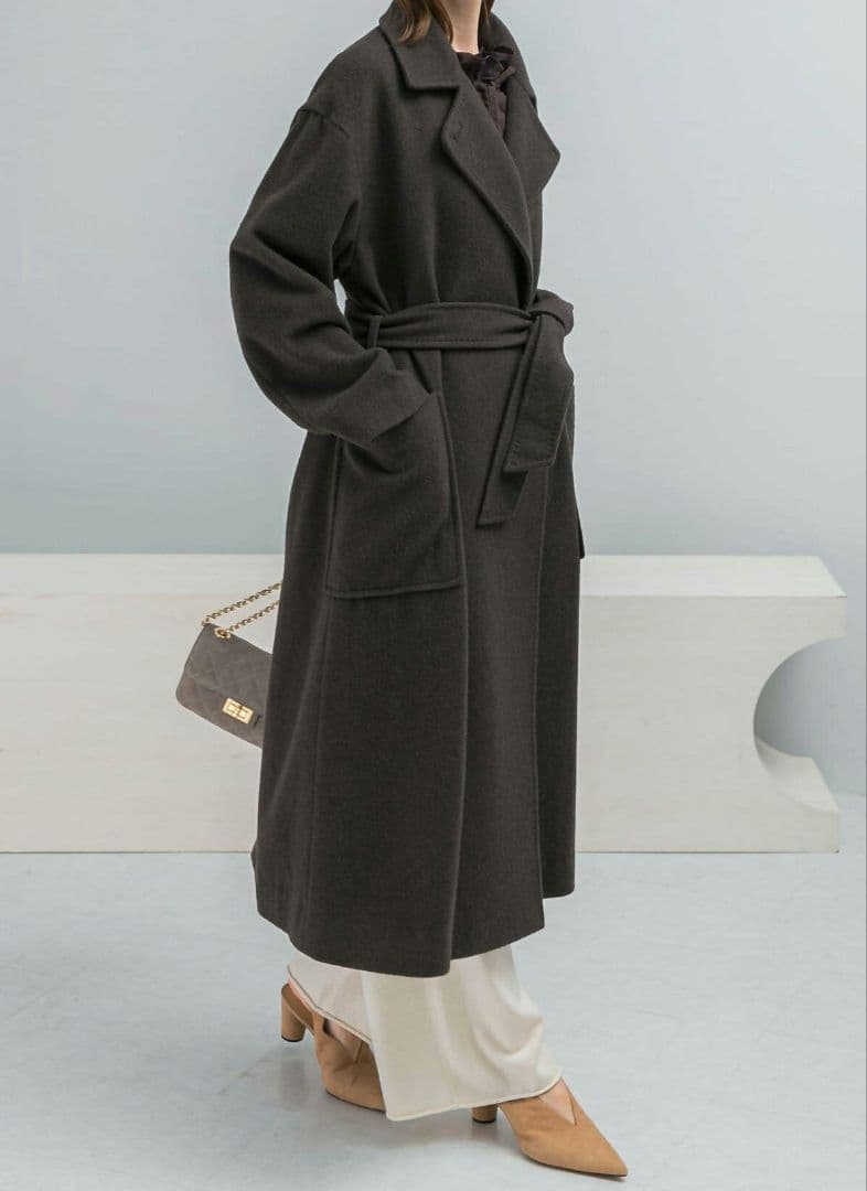 URBAN RESEARCH ROSSO ウールカシミヤコート