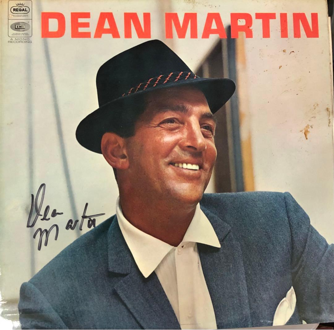 ディーン・マーチンDean Martin サイン入りレコード REG 1010