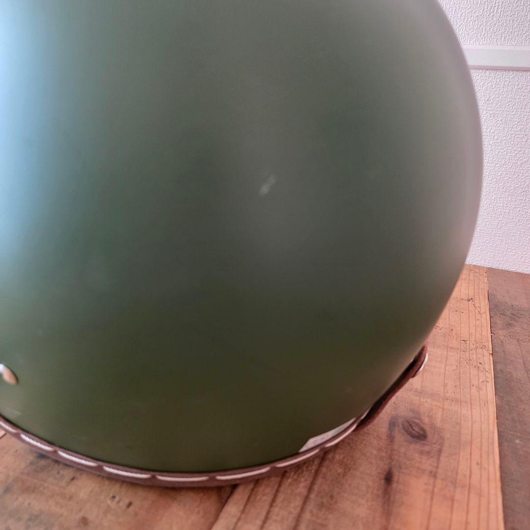 SHM ジェットヘルメット M サイズ オリーブグリーン