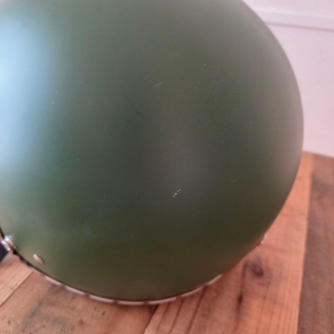 SHM ジェットヘルメット M サイズ オリーブグリーン