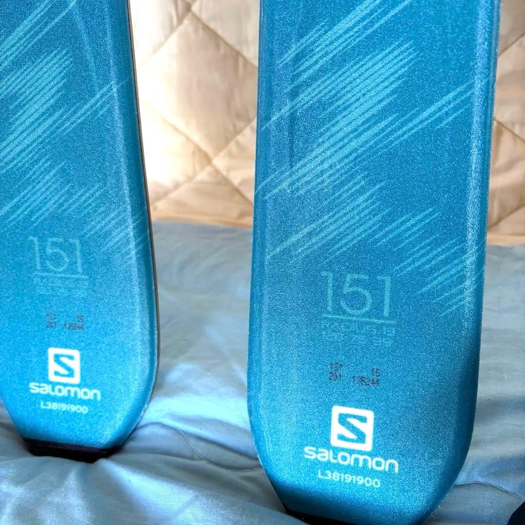 Salomon スキー板 スキーブーツ ストック付き