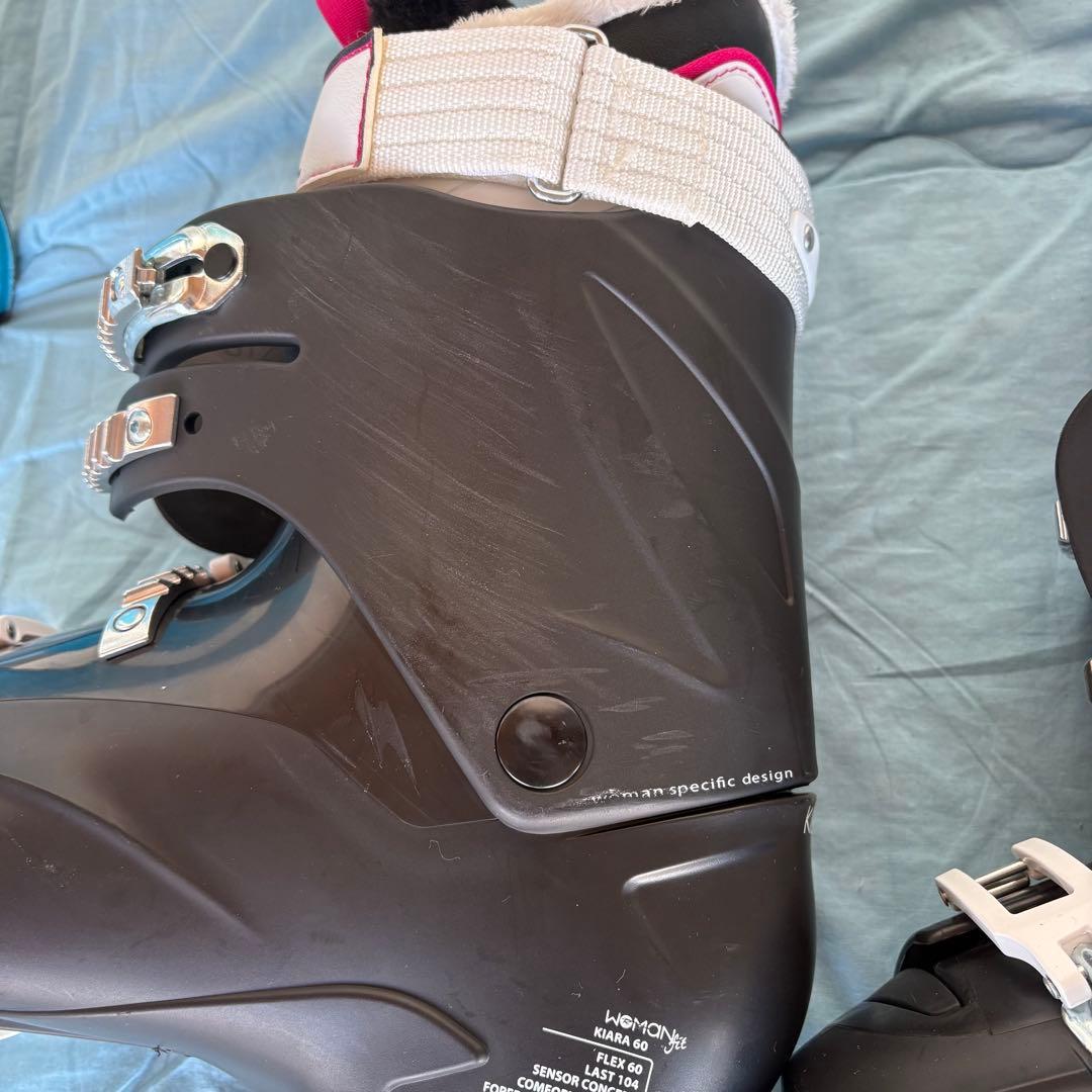 Salomon スキー板 スキーブーツ ストック付き