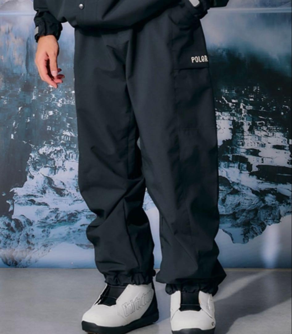 POLER×Franklin Climbing コラボスノーパンツ　ブラック　L