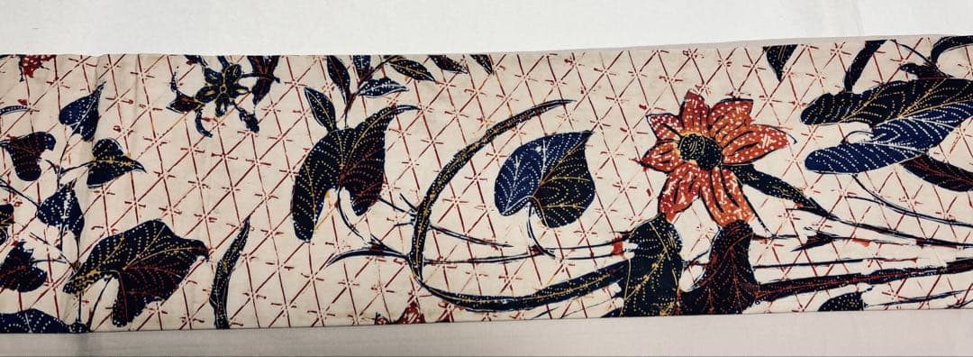 M*☆様 バティック名古屋帯 インドネシア