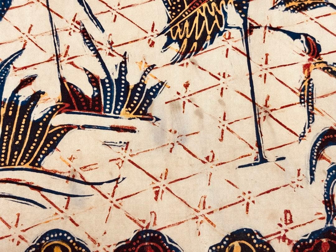 M*☆様 バティック名古屋帯 インドネシア