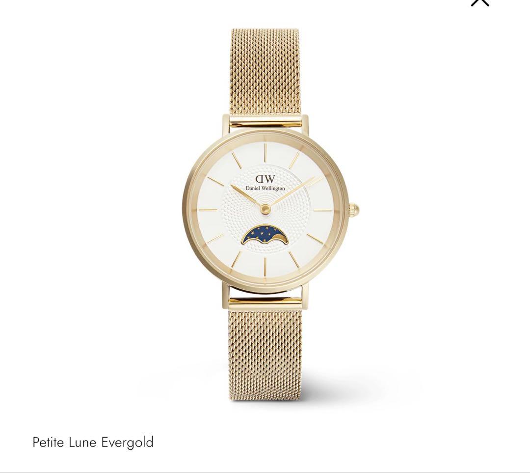 時計 DANIEL WELLINGTON Petite Lune Evergold