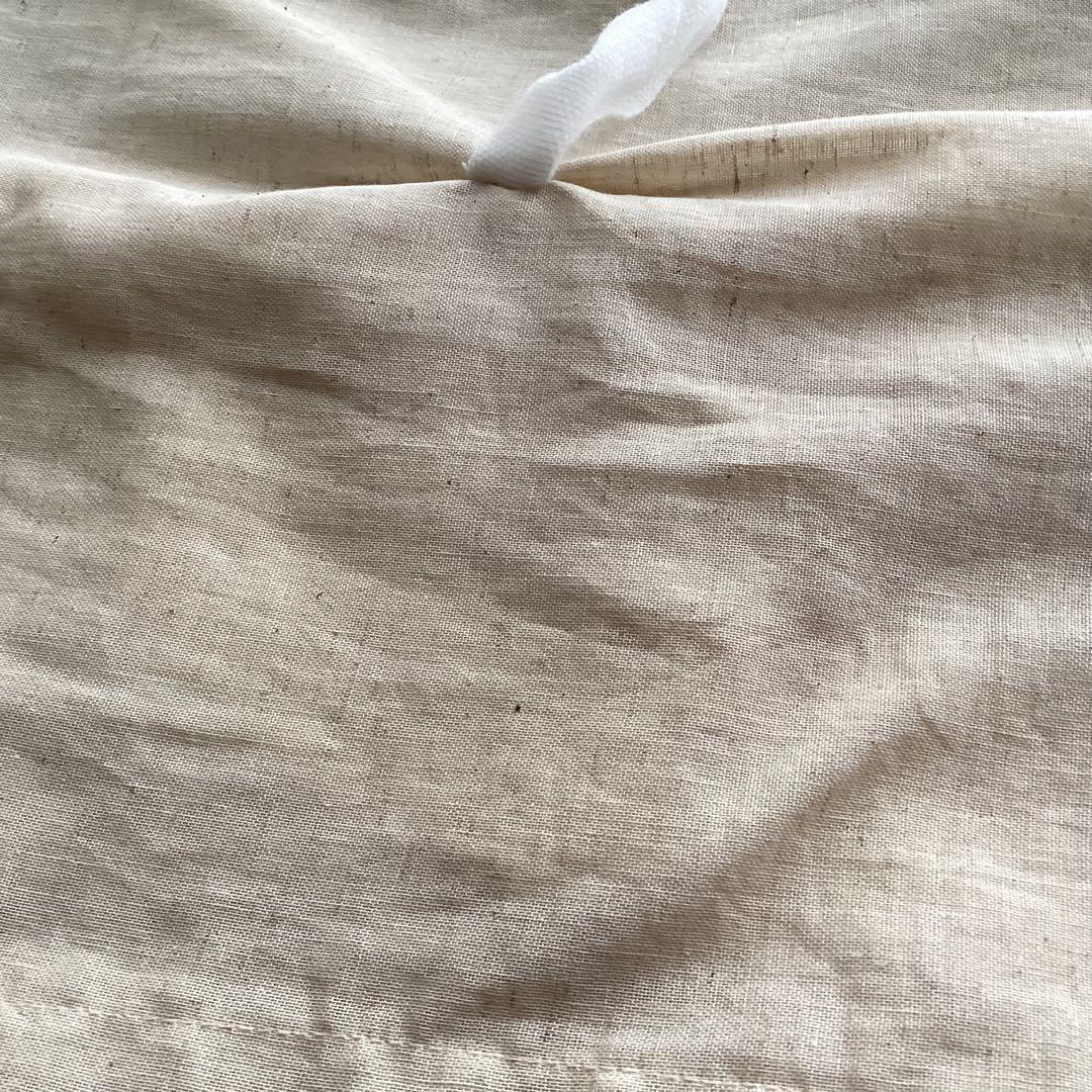 綿麻長襦袢、半襦袢 コットン70％リネン30%綿麻シングルガーゼ