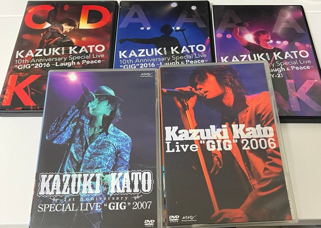 加藤和樹 ライブ 舞台 DVDまとめ売り