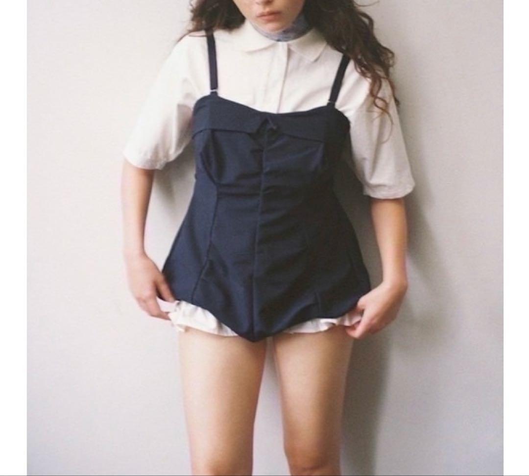 トップス papier Polo tee/white