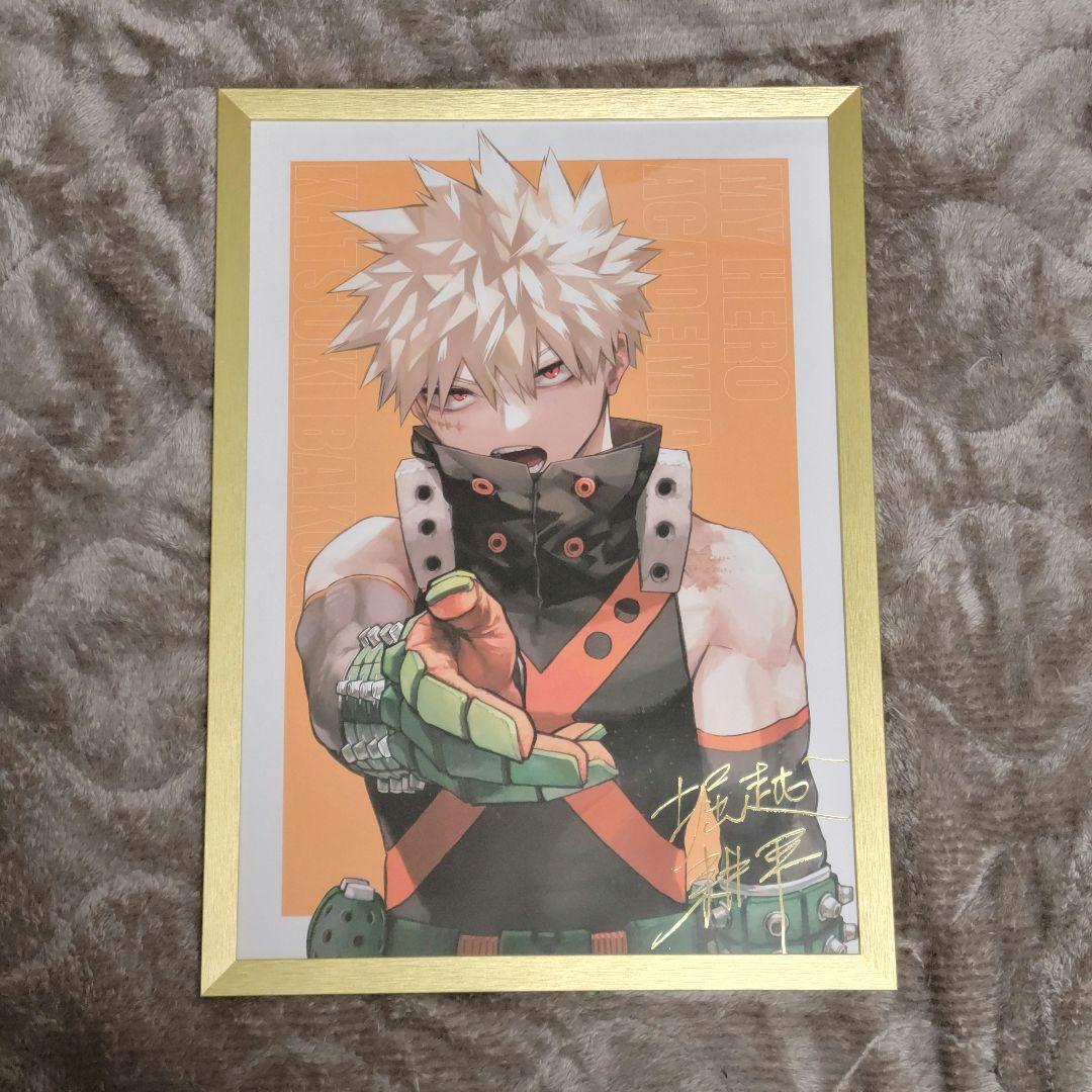 【僕のヒーローアカデミア】リッチポスター A3 緑谷出久 爆豪勝己 轟焦凍