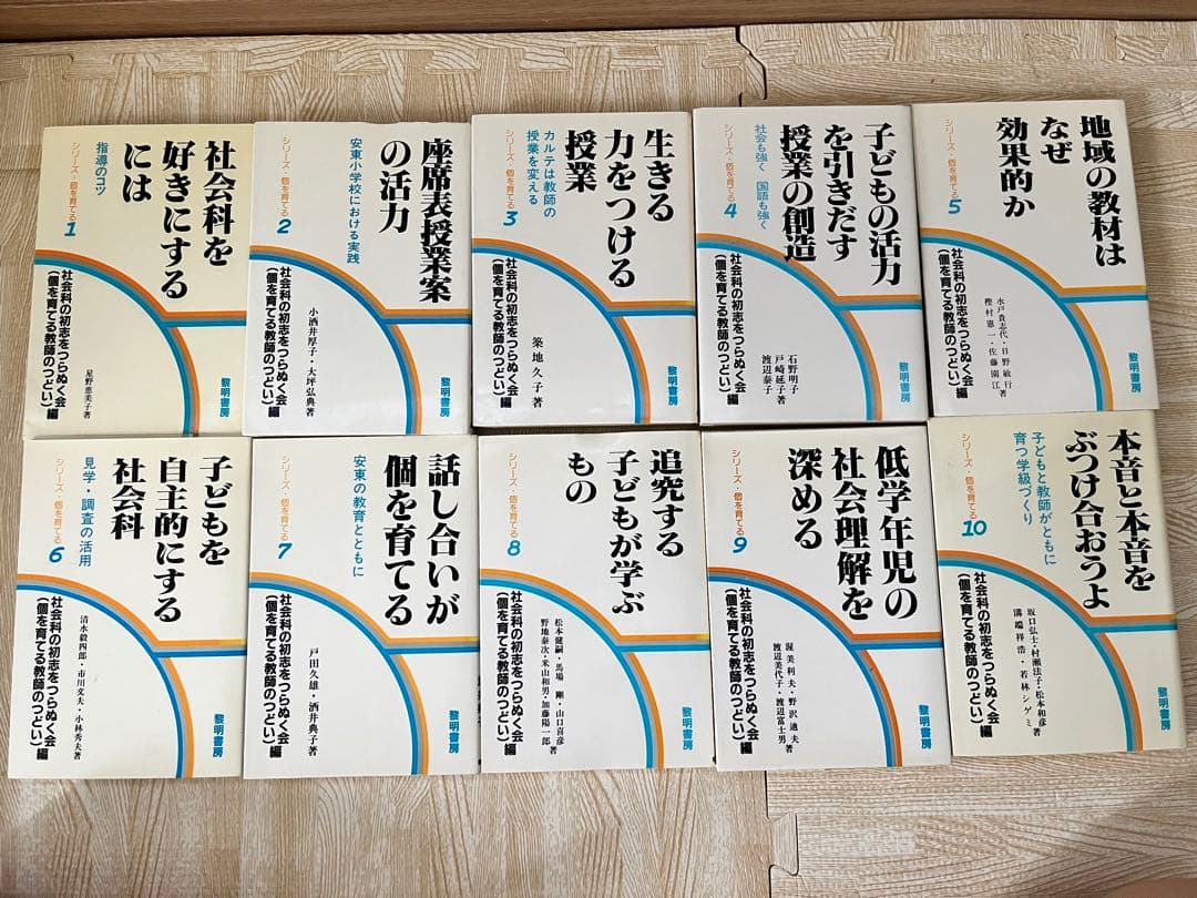 【入手困難】シリーズ 個を育てる 黎明書房【全巻セット】