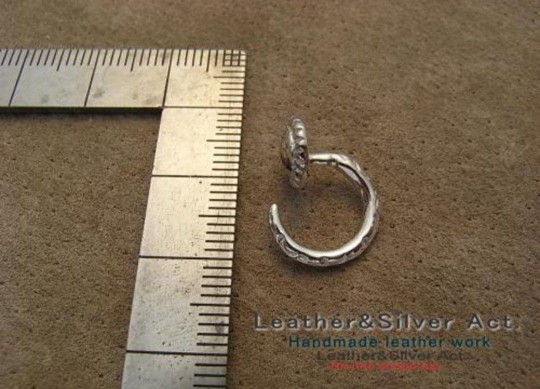 ハンドメイド フックピアス シルバー925, k18コンビ フープー　ピアス