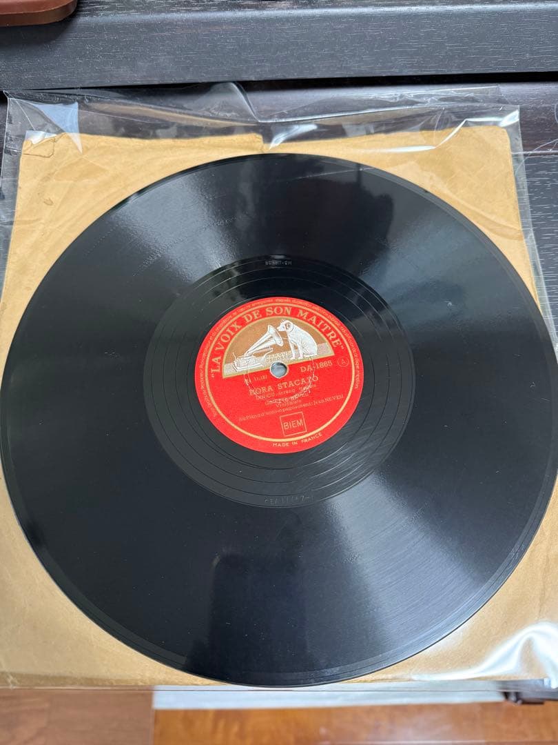 SP10in仏両面盤HMV HORASTACATO他ジネット・ヌヴーVIOLIN