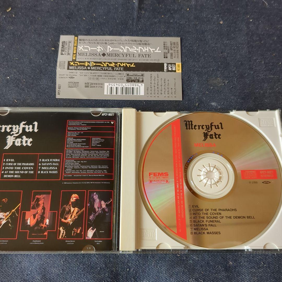 メリーサ／マーシフル・フェイト 日本盤CD（見本盤）