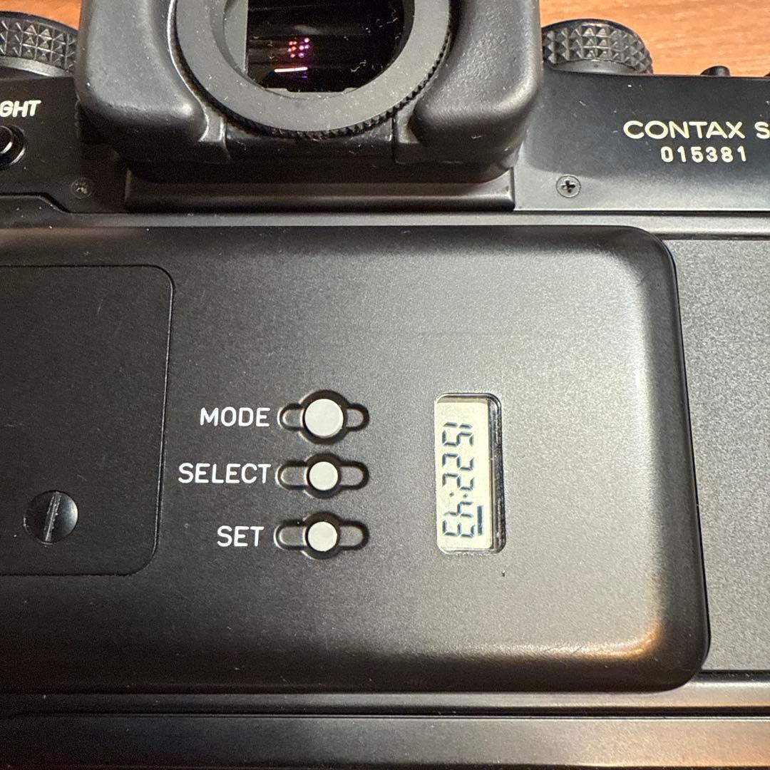 名機！Contax ST フィルム一眼カメラ