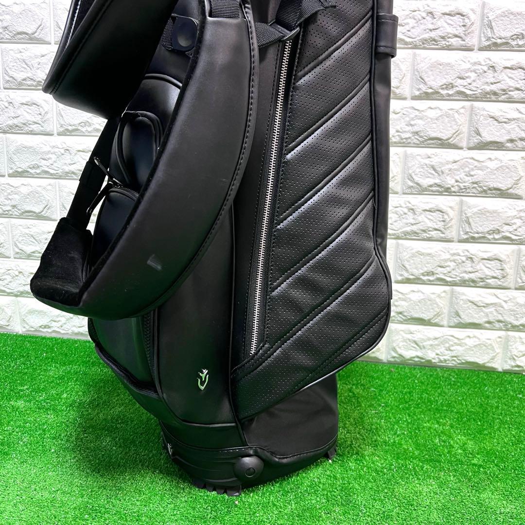 美品　Vessel スタンド式　キャディーバッグ　黒　良好　特価