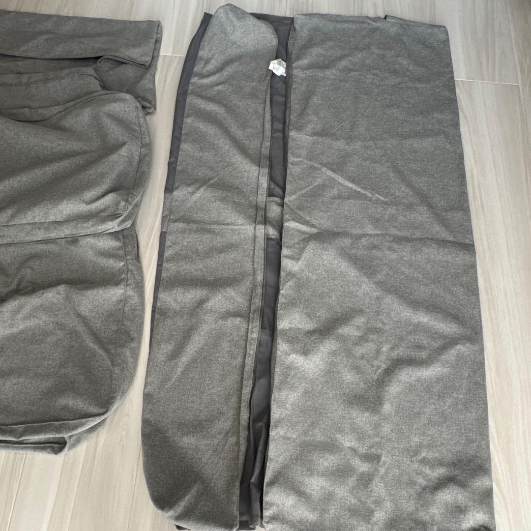 【カバーのみ】IKEA シーヴィク 3人掛け用ソファカバー グレー