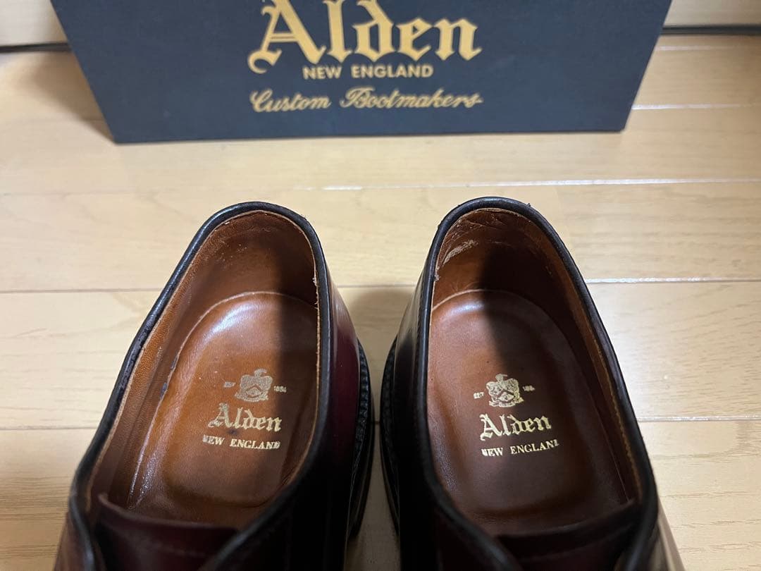 Alden オールデン 990 8D コードバン ♯8 バリーラスト