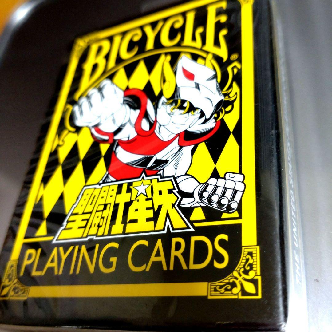 【希少廃盤】バイスクル　聖闘士星矢　トランプ