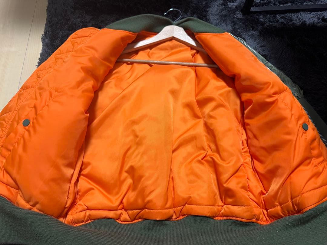 ALPHA アルファ　MA-1フライトジャケット Mサイズ