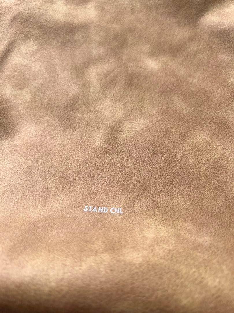 standoil♡スエード♡マッシュバッグキャメル