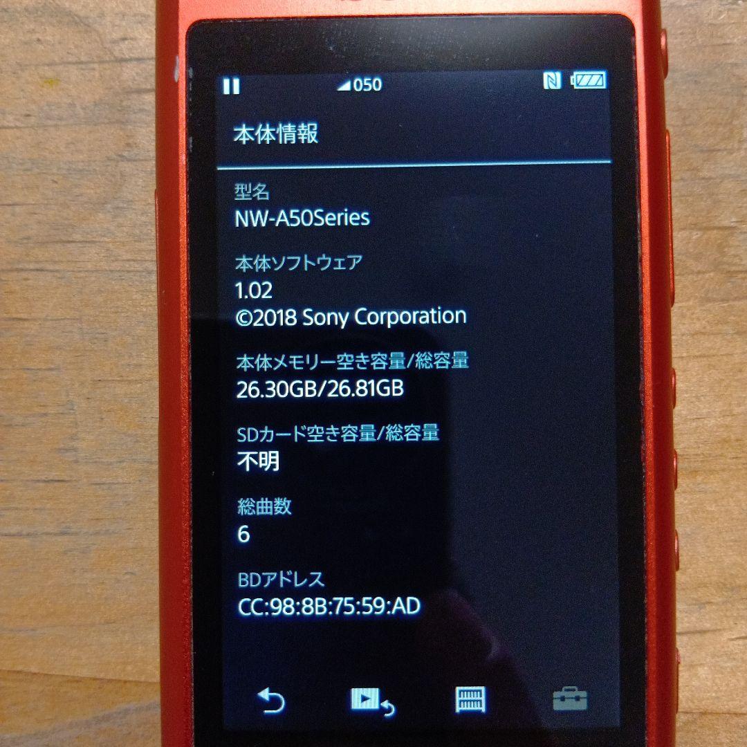 斉*店様 SONYウォークマンNW-A56 ３２GB